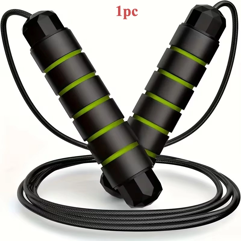 Steel Wire Jump Rope with Non-Slip Handles and Bearing System - Image 4