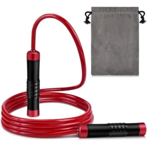 Adjustable Steel Wire Speed Jump Rope with Ball Bearings