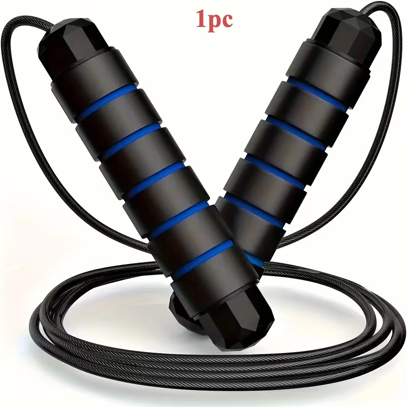 Steel Wire Jump Rope with Non-Slip Handles and Bearing System - Image 3