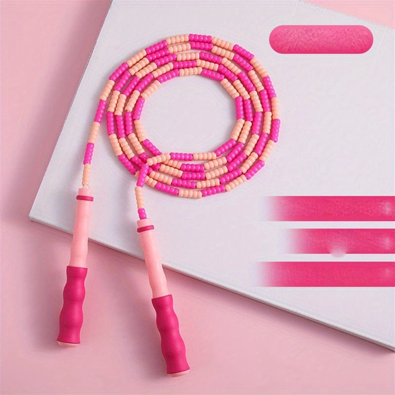 Soft Beaded Jump Rope with Tangle-Free Design for Cardio Training - Image 7