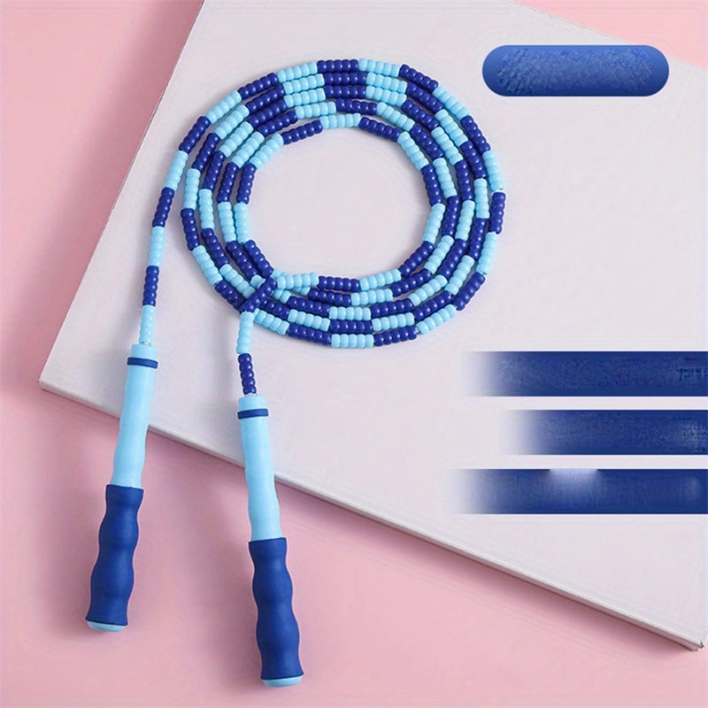 Soft Beaded Jump Rope with Tangle-Free Design for Cardio Training - Image 10