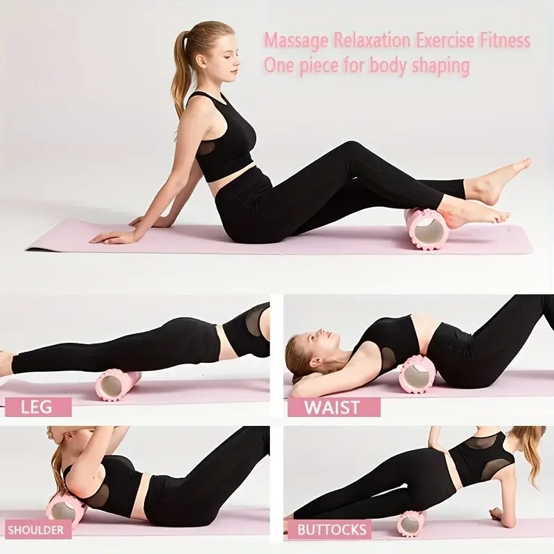 Foam Massage Roller 26cm for Muscle Recovery Yoga Fitness Training - Image 5