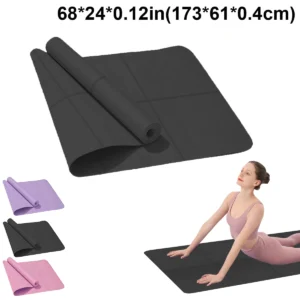 4mm EVA Foam Yoga Mat for Fitness and Pilates