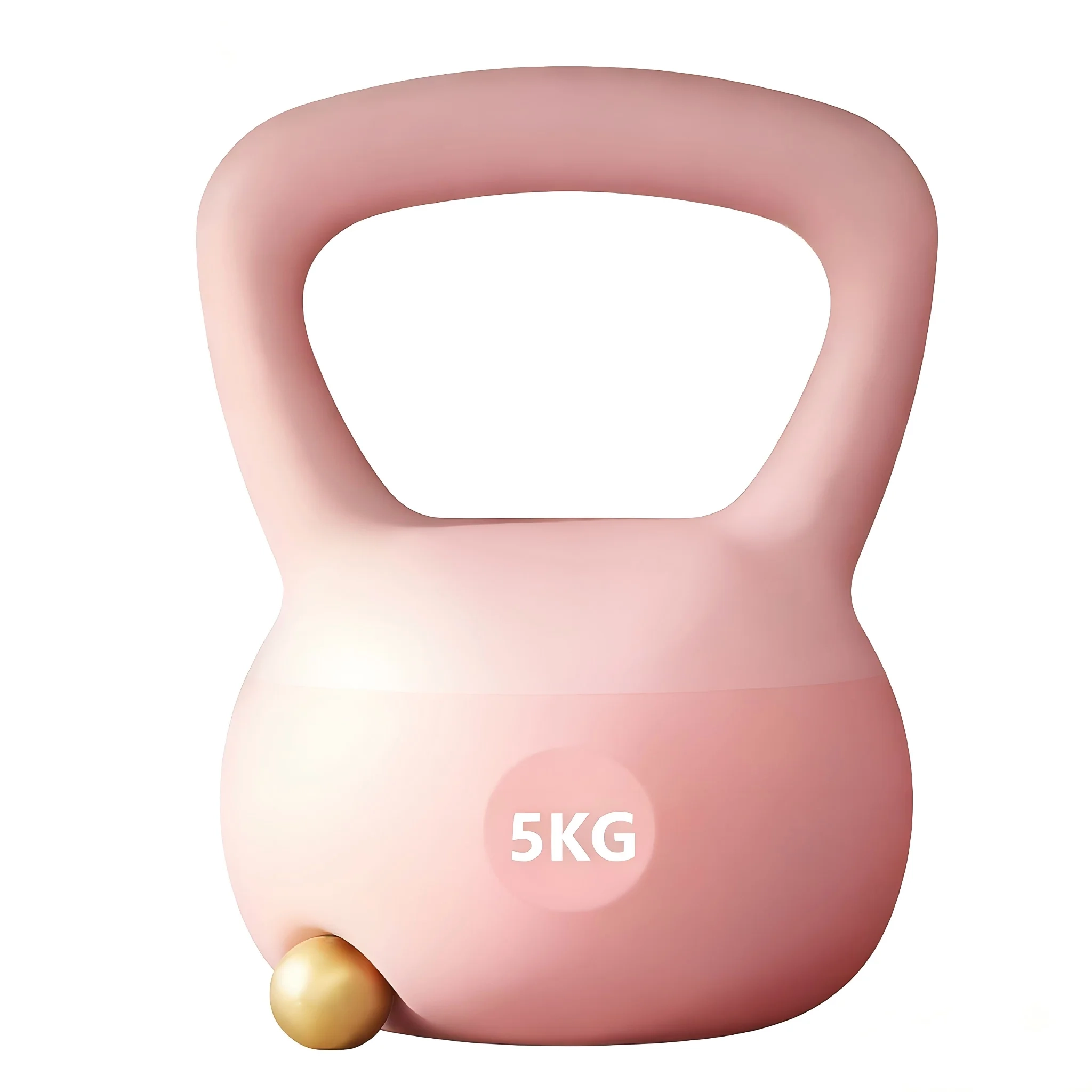 5KG PVC Coated Kettlebell for Home Strength Training - Image 2