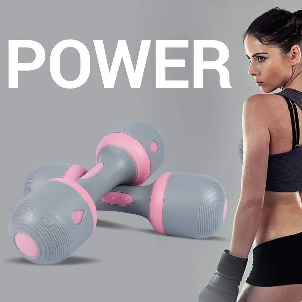 Adjustable Neoprene Dumbbell Set with Weight Bars - Image 4