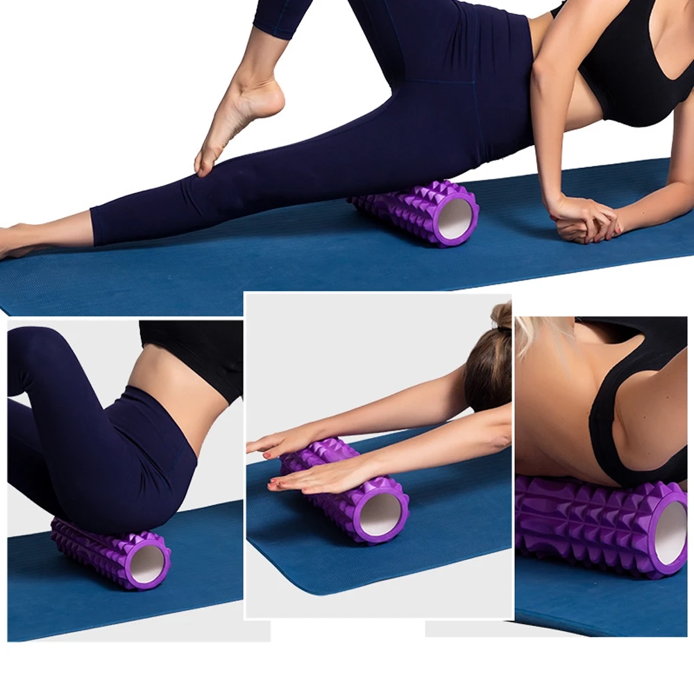 Foam Massage Roller 26cm for Muscle Recovery Yoga Fitness Training - Image 4