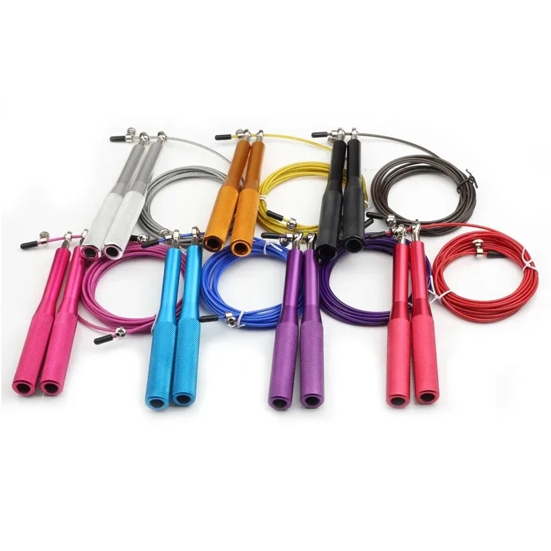 Adjustable Steel Wire Speed Jump Rope for High Intensity Training - Image 2