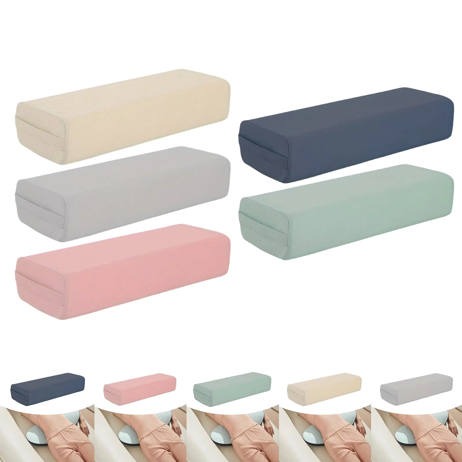 Yoga Bolster Pillow for Stretching - Image 4