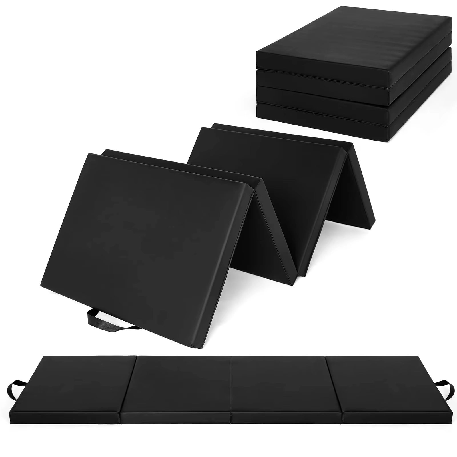 Foldable Gymnastics Exercise Mat for Home Fitness Training - Image 3