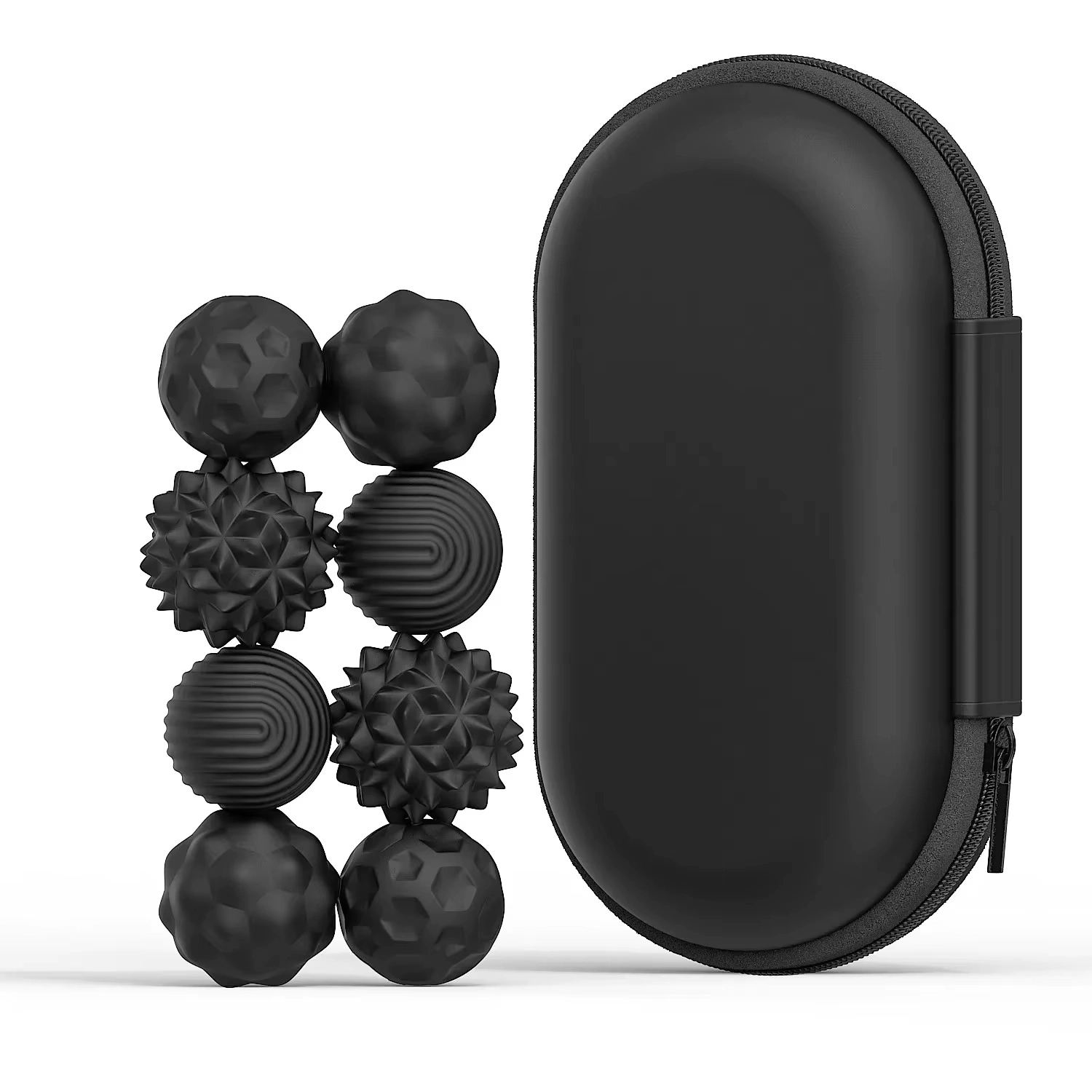 Magnetic Silicone Massage Balls Stress Relief Hand Therapy Set - Image 13