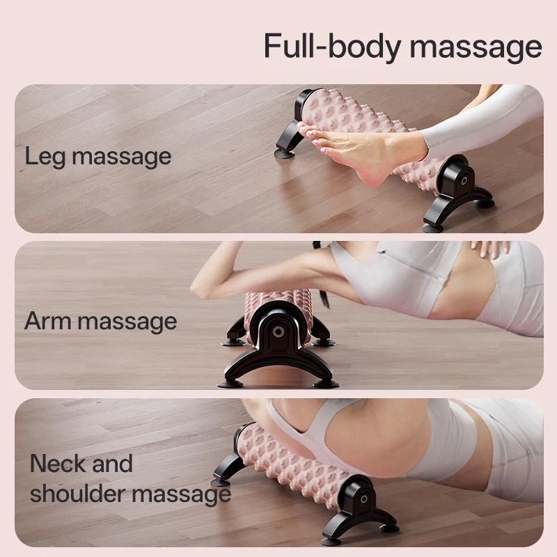 Yoga exercise equipment with support frame and suction cup - Yoga roller foam axis, made of EVA, can be adsorbed on the floor fo - Image 6