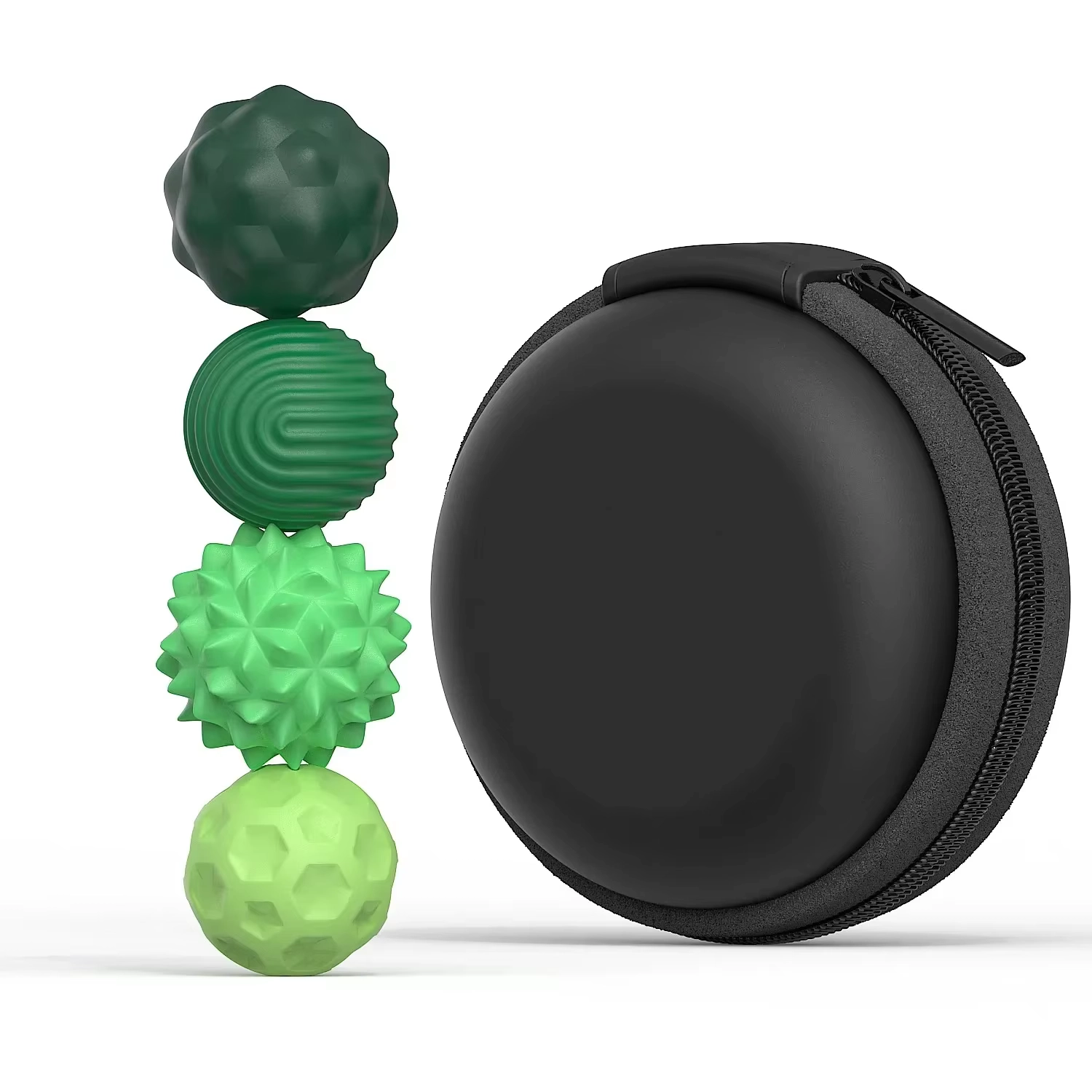 Magnetic Silicone Massage Balls Stress Relief Hand Therapy Set - Image 12