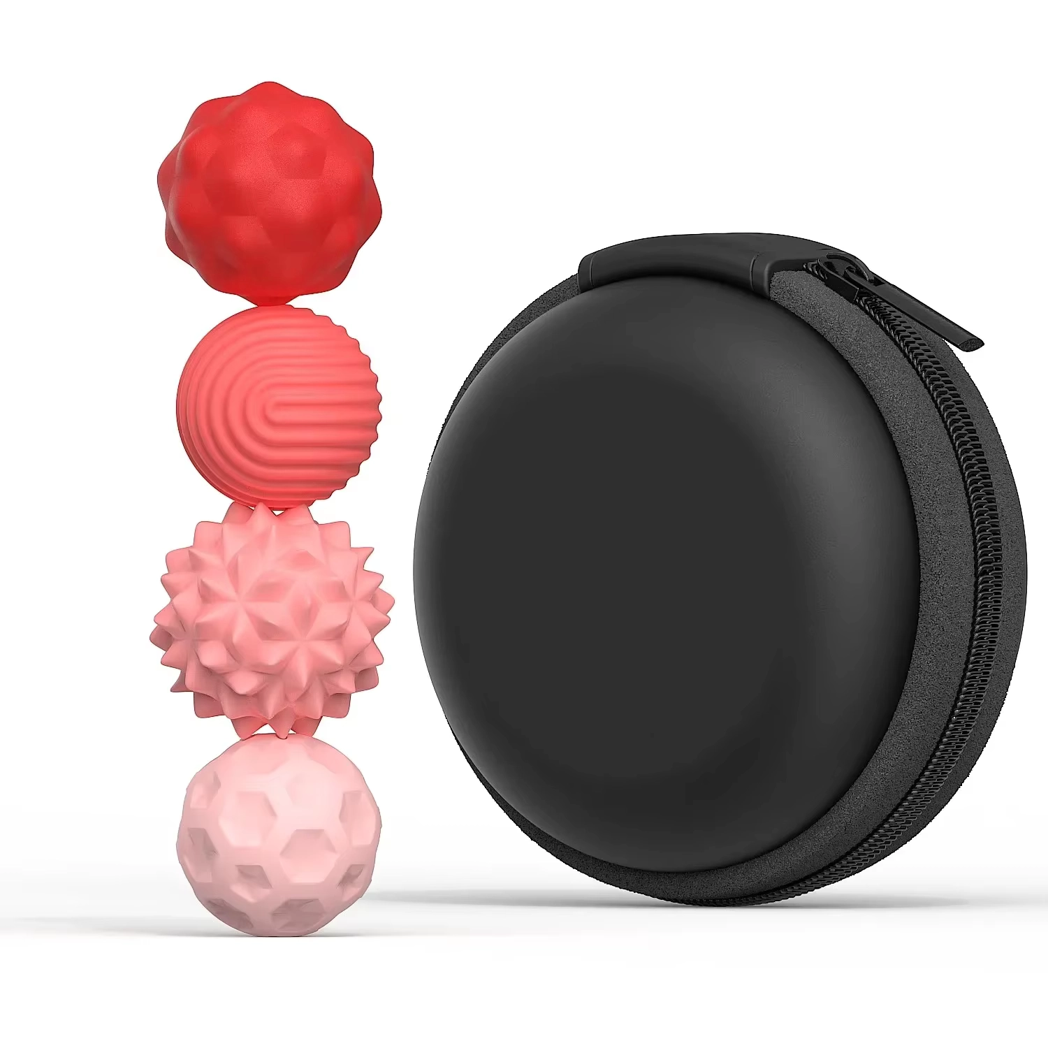 Magnetic Silicone Massage Balls Stress Relief Hand Therapy Set - Image 8