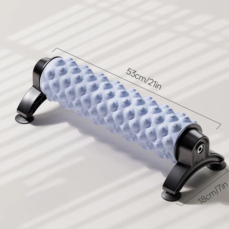 Yoga exercise equipment with support frame and suction cup - Yoga roller foam axis, made of EVA, can be adsorbed on the floor fo - Image 3