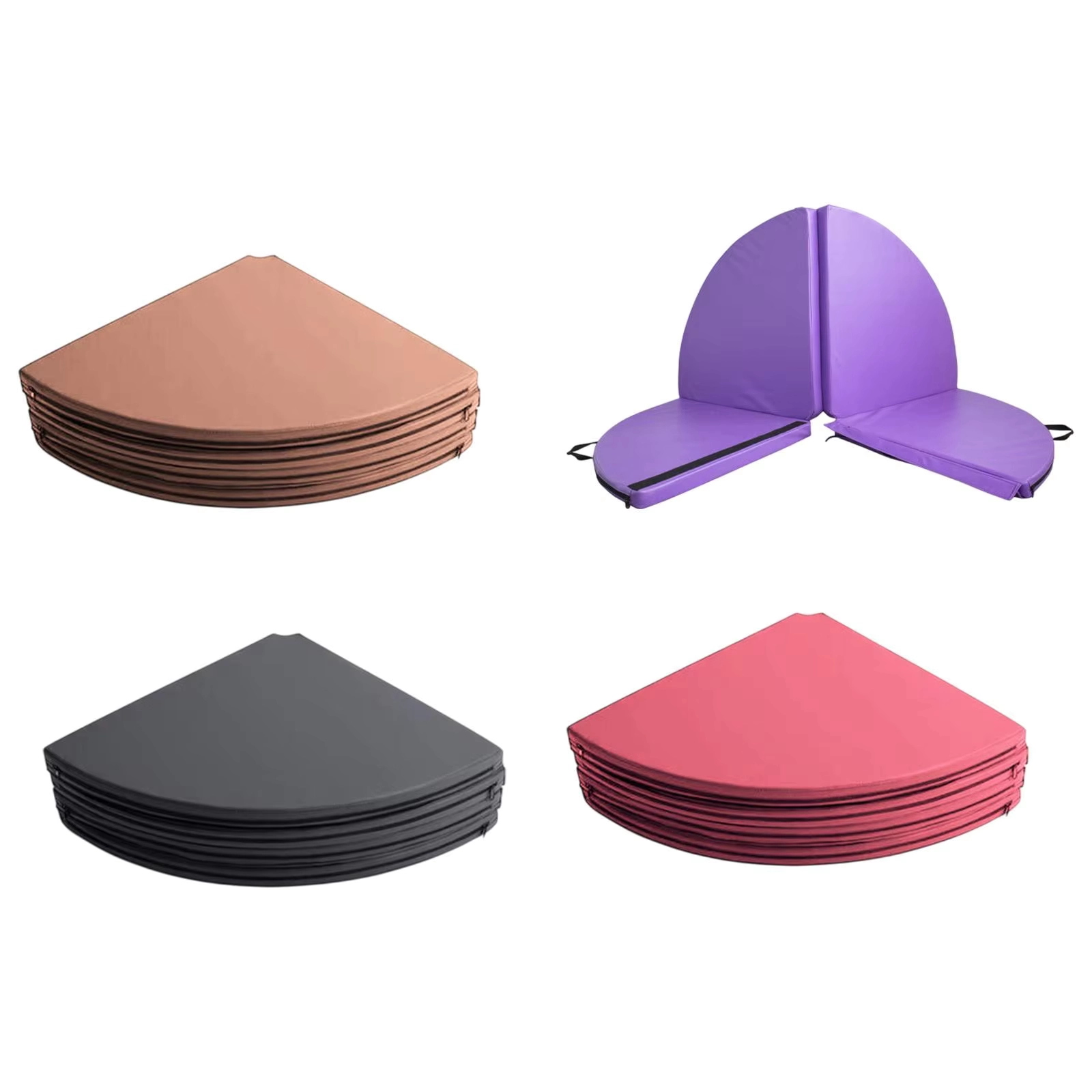 Foldable Thick Yoga Mat for Fitness and Training - Image 2