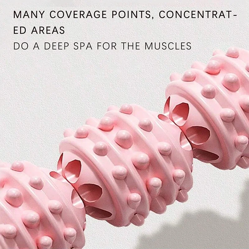 Massage Ball Massage Roller Back Massage Roller Muscle Roller Stick Massage Roller Stick Large Foam Roller Exercise Roller Back - Image 3