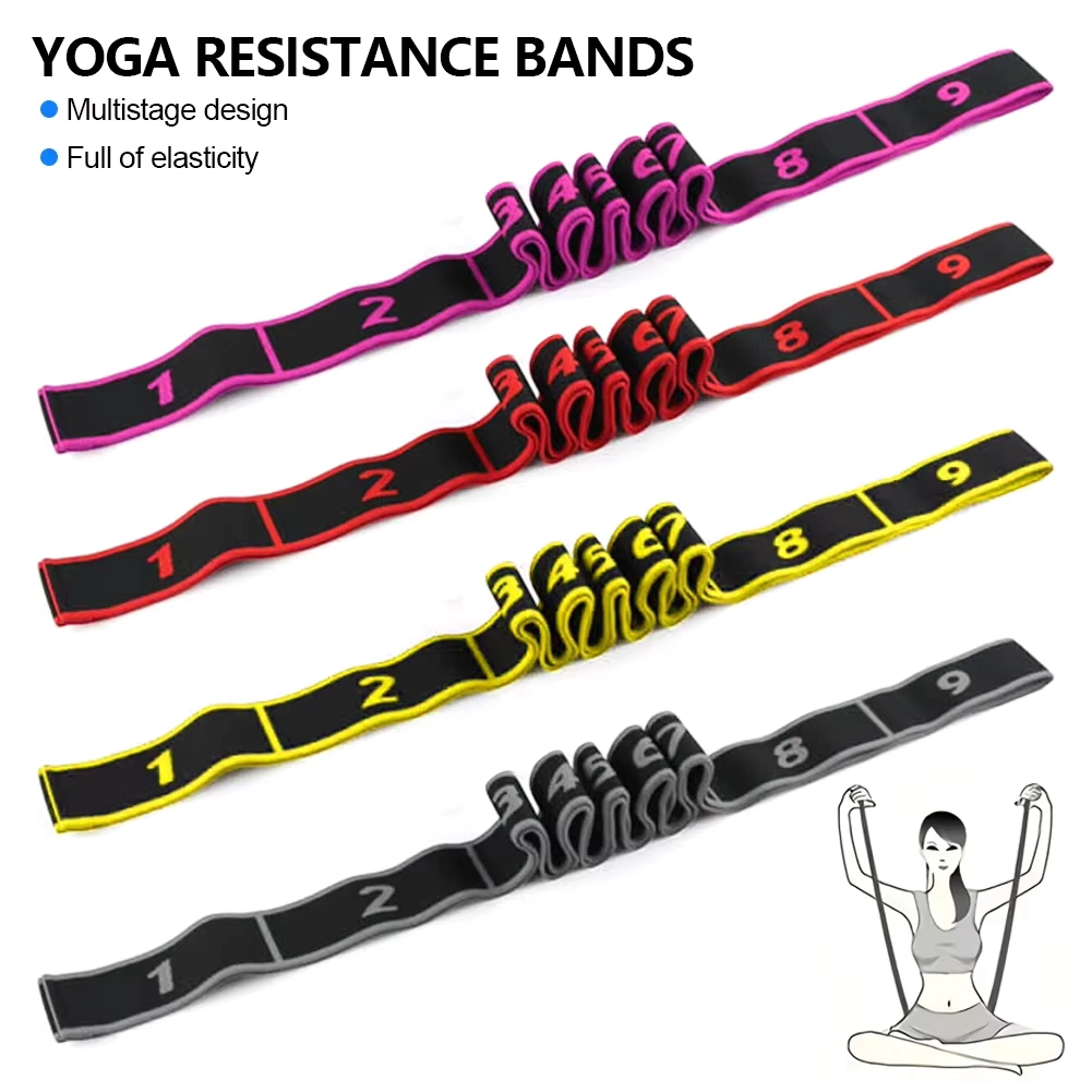 Multi Section Yoga Stretch Band - Image 5