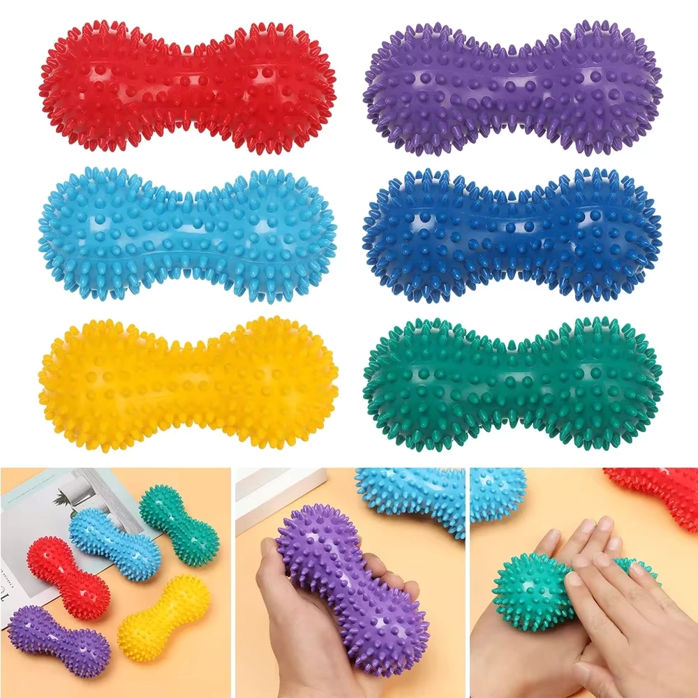Spiky Peanut Massage Ball for Deep Tissue and Reflexology Massage - Image 2