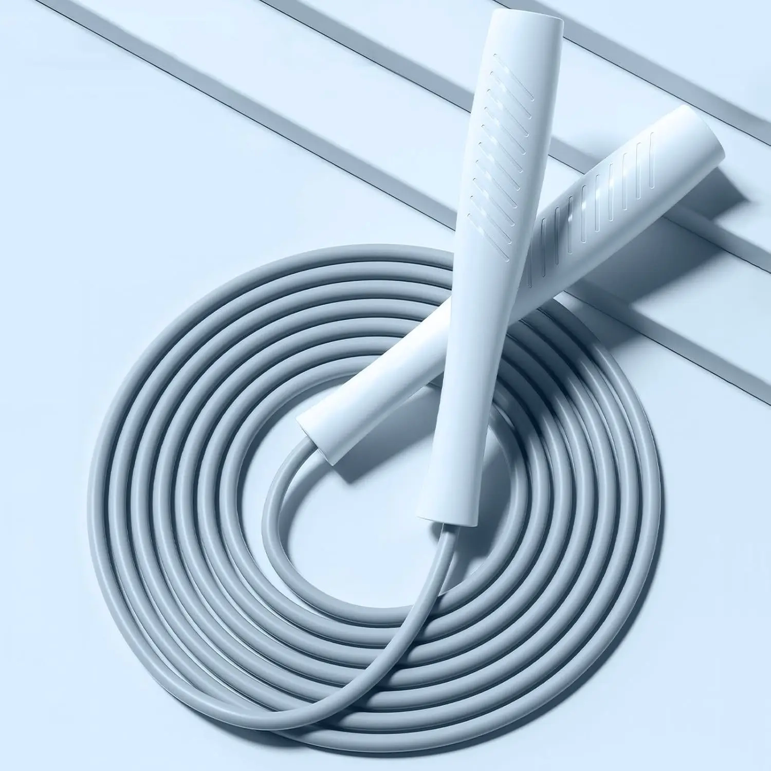 Adjustable Fitness Jump Rope with Anti-Slip Handles