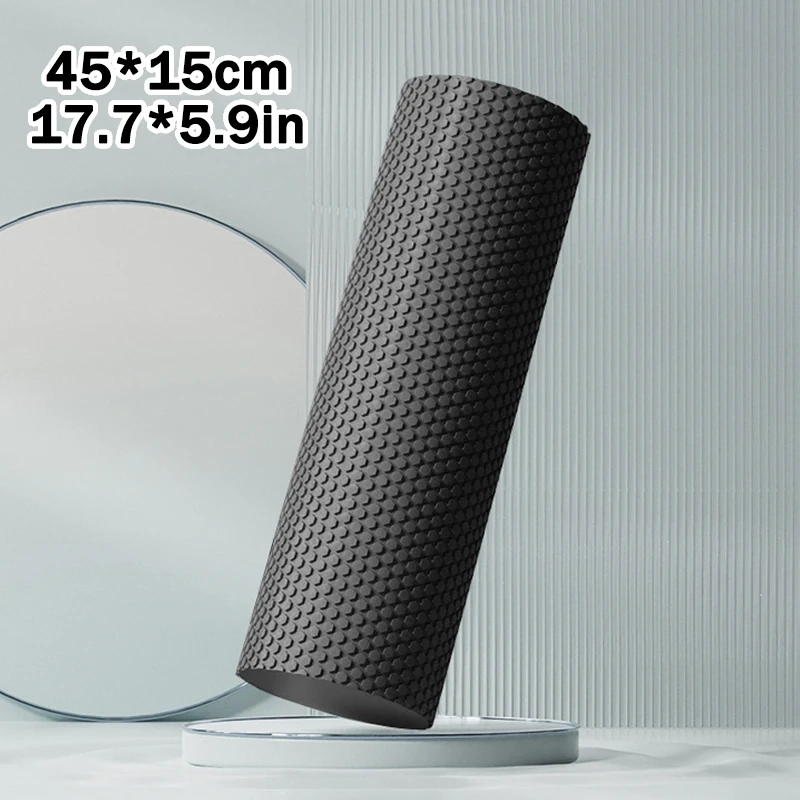 Yoga Roller Round EVA Foam Cylinder Hexagonal Roller for Pilates Exercise Enhanced Home Workouts Diameter 9.6cm Length 30cm - Image 9