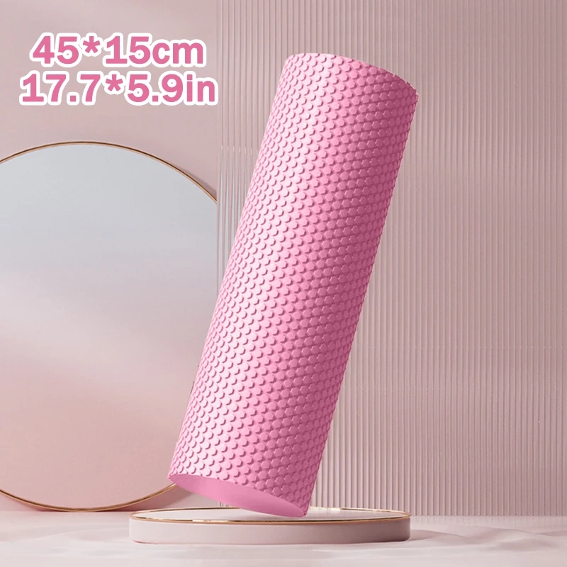 Yoga Roller Round EVA Foam Cylinder Hexagonal Roller for Pilates Exercise Enhanced Home Workouts Diameter 9.6cm Length 30cm - Image 10