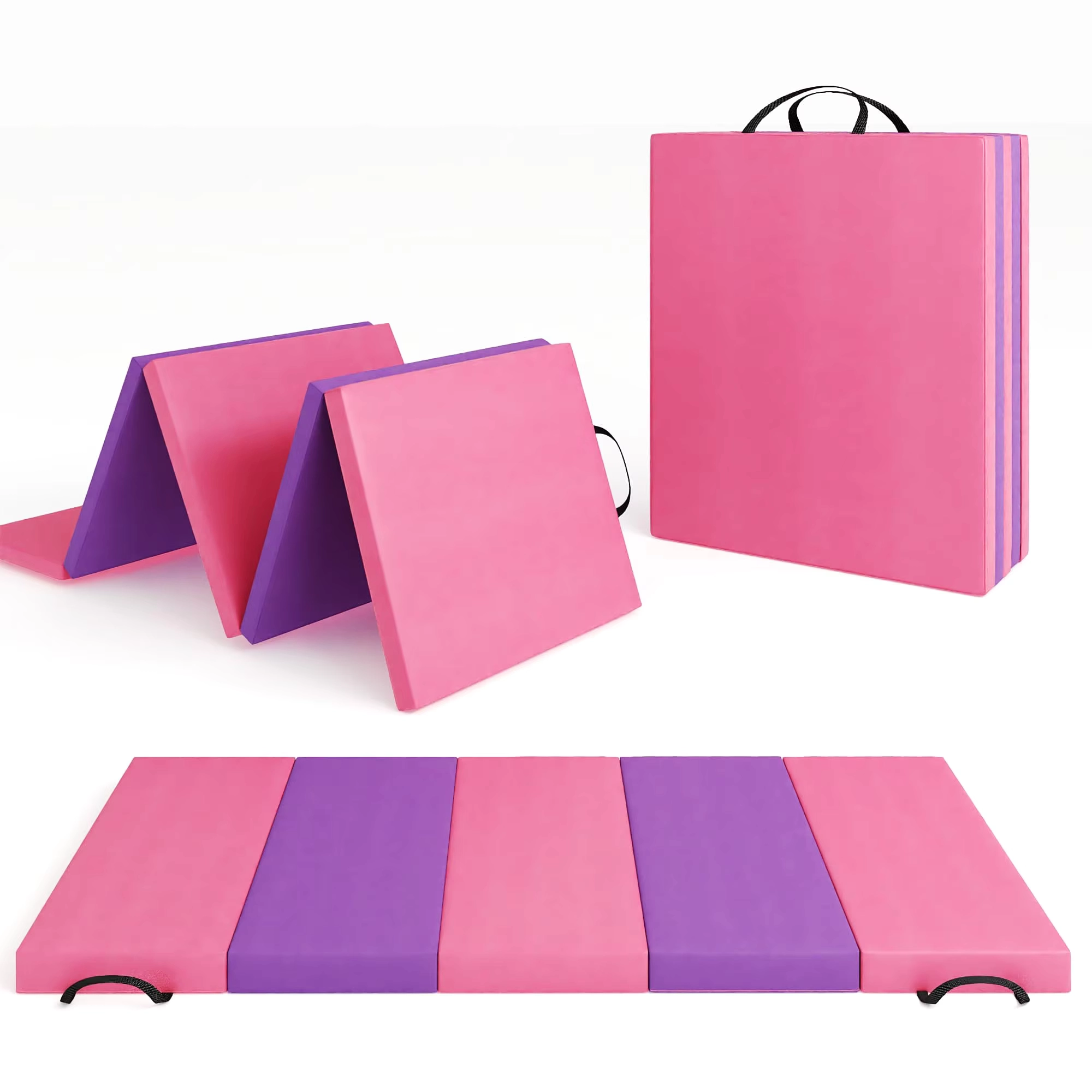 Foldable Gymnastics Exercise Mat for Home Fitness Training