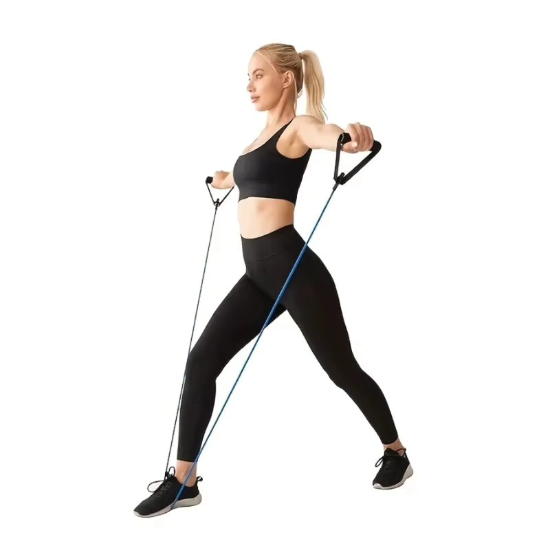 Resistance Band Set 4 Levels with Handles Door Anchor - Image 3