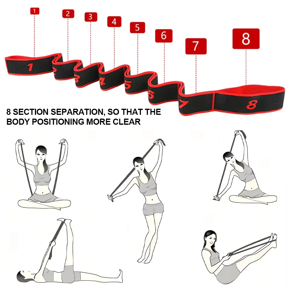 Multi Section Yoga Stretch Band - Image 3