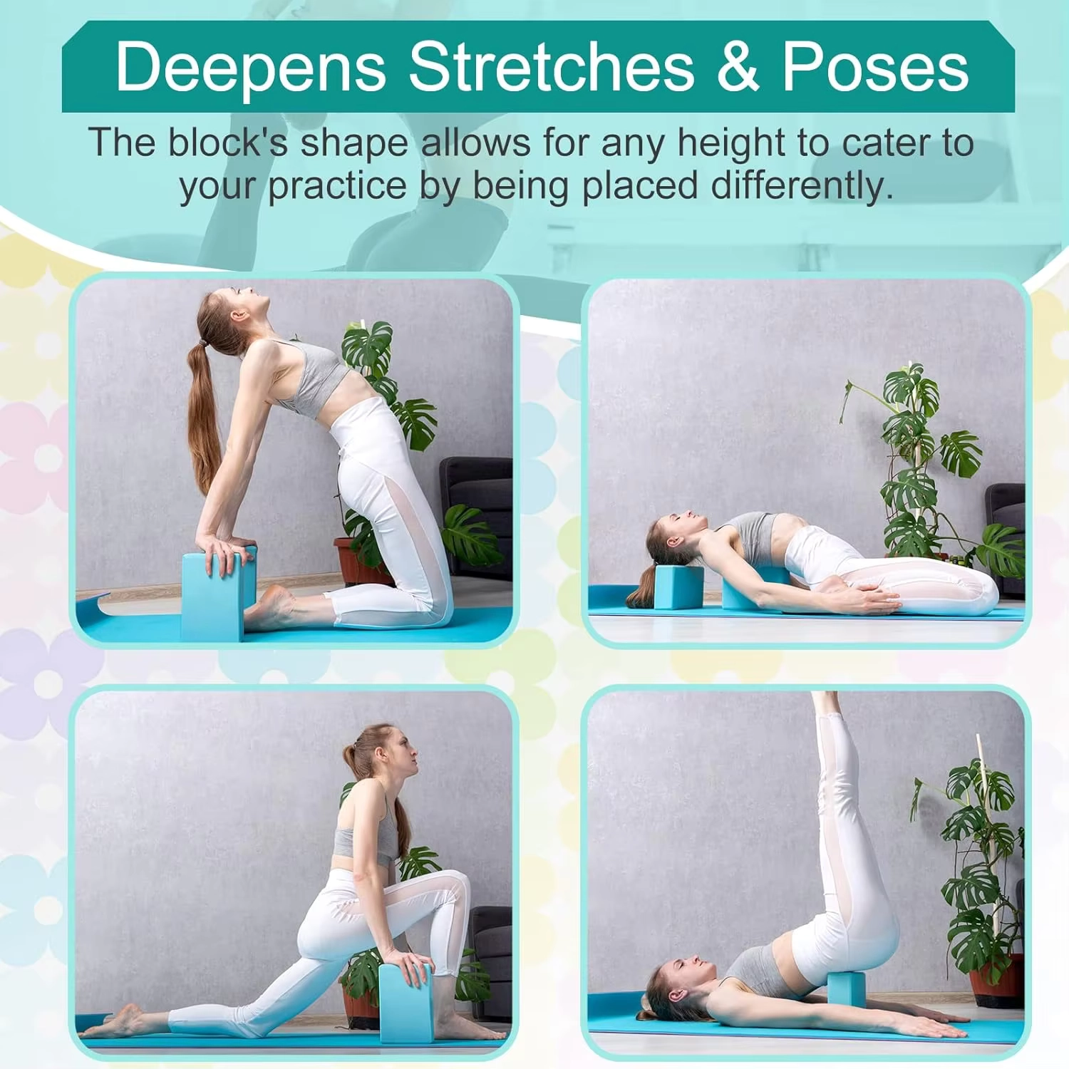 Yoga Block and Strap Set - Image 5