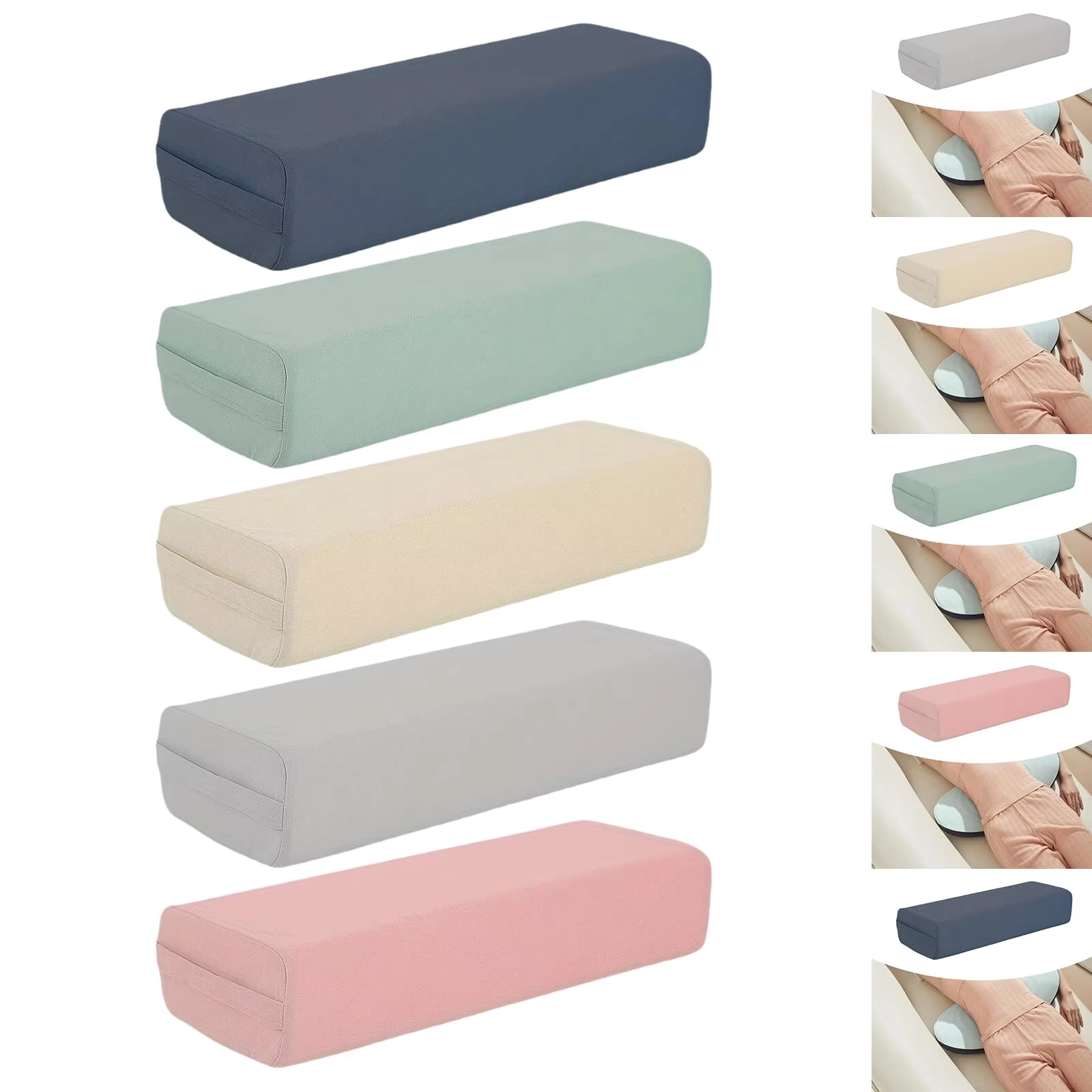 Yoga Bolster Pillow for Stretching