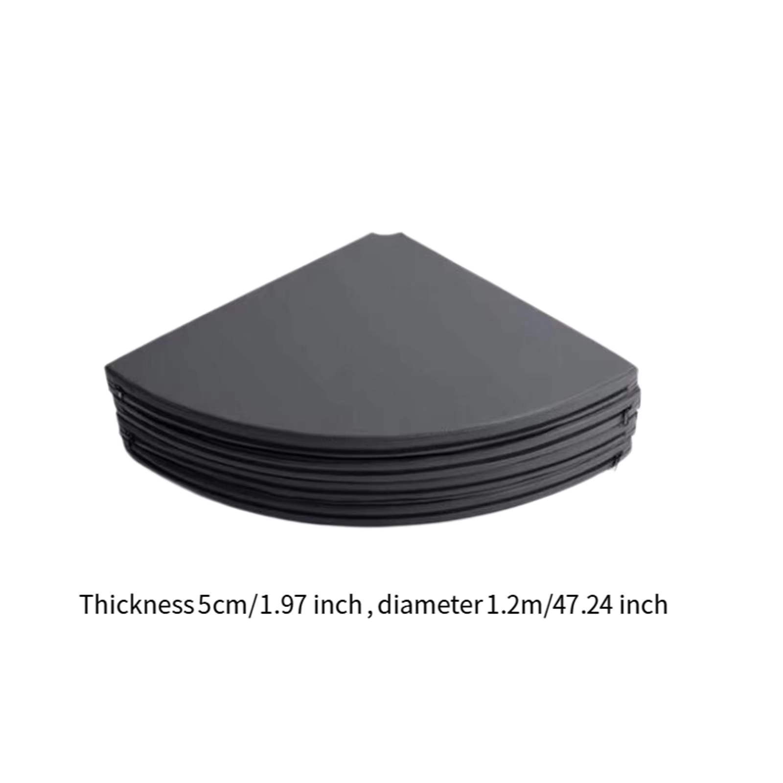 Foldable Thick Yoga Mat for Fitness and Training - Image 6