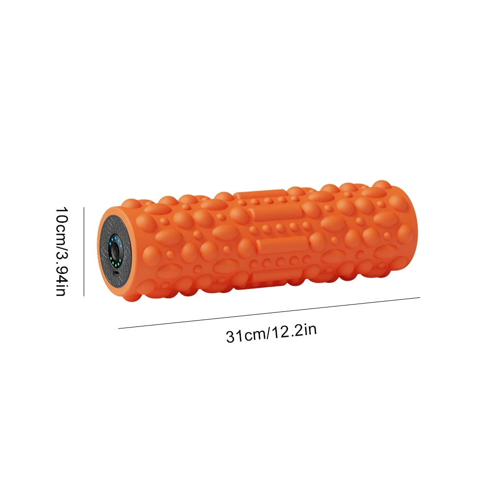 Electric Vibrating Foam Roller Massage Column Rechargeable Exercise Roller 5 Modes Muscle Roller for Bodybuilding - Image 3