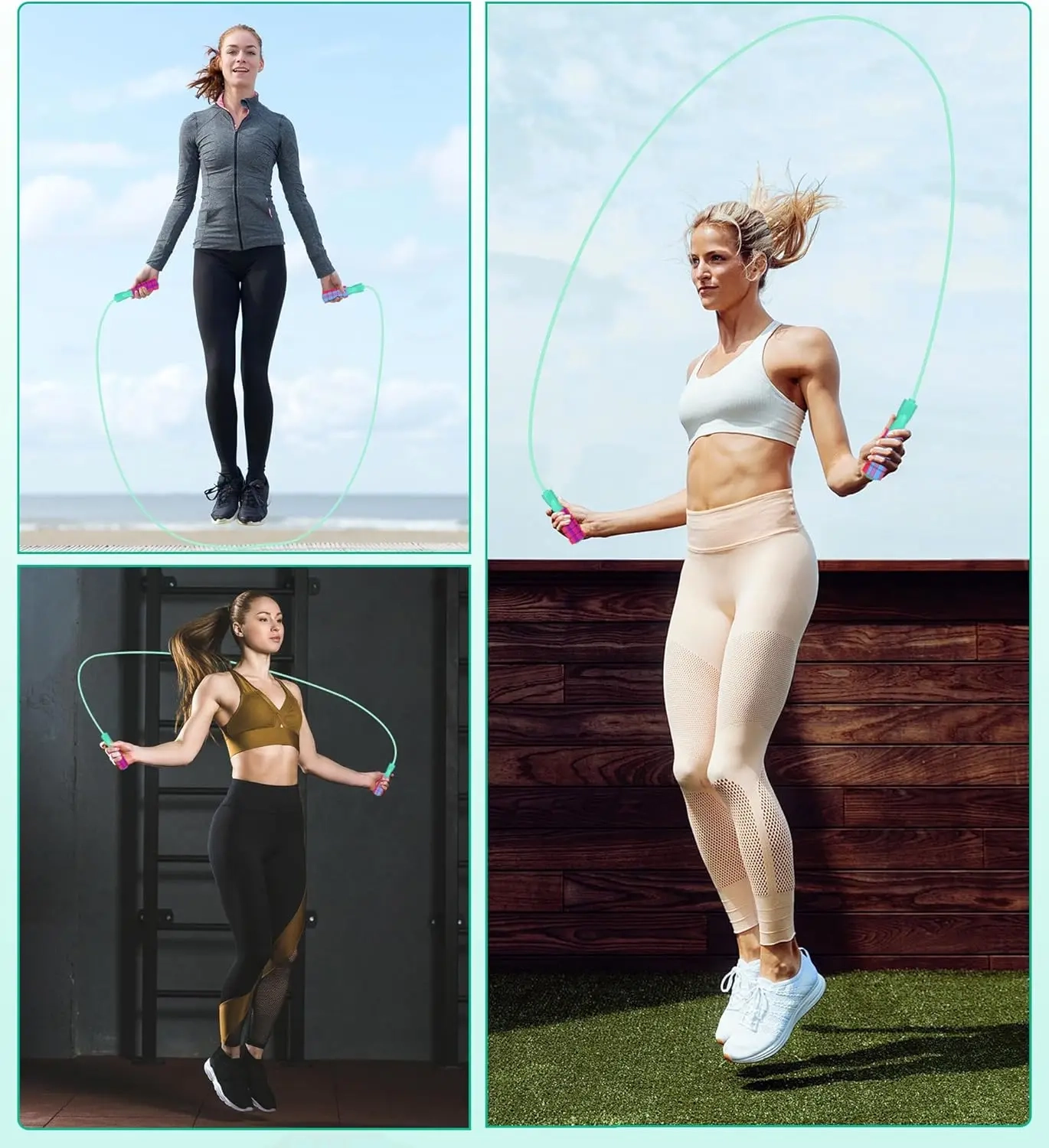 Adjustable Fitness Jump Rope for Cardio and Daily Training - Image 3