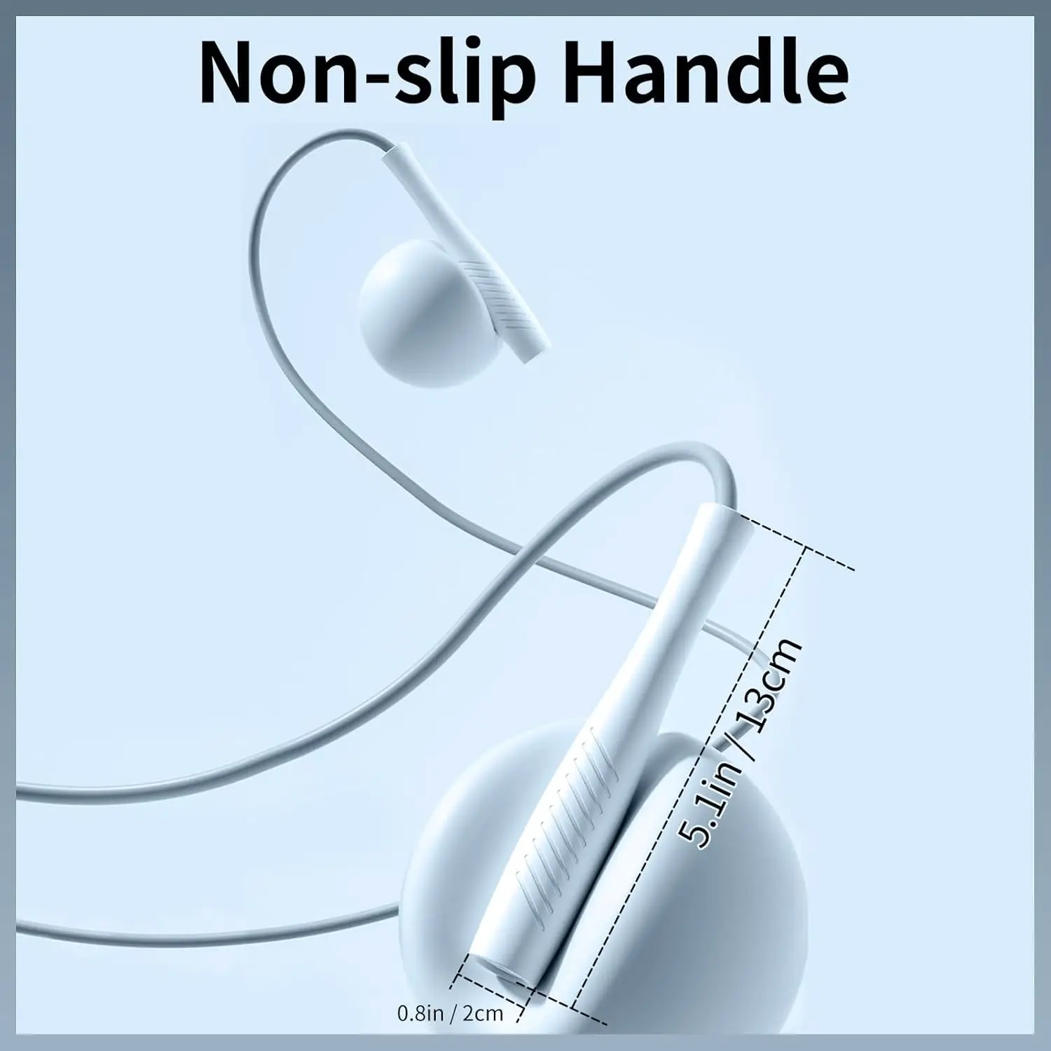 Adjustable Fitness Jump Rope with Anti-Slip Handles - Image 4