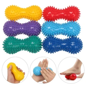 Spiky Peanut Massage Ball for Deep Tissue and Reflexology Massage