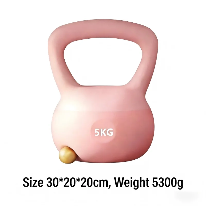 5KG PVC Coated Kettlebell for Home Strength Training - Image 4
