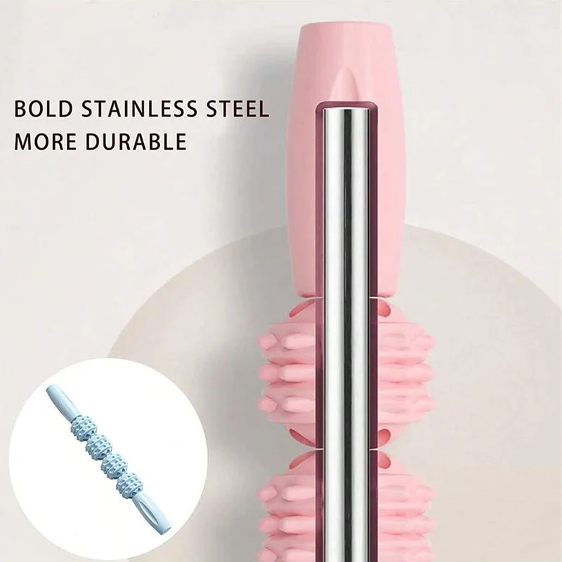 Massage Ball Massage Roller Back Massage Roller Muscle Roller Stick Massage Roller Stick Large Foam Roller Exercise Roller Back - Image 5