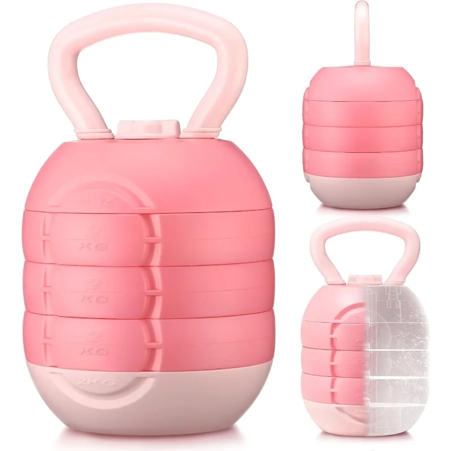 Adjustable Water Kettlebell Set 5-22LB Portable Training