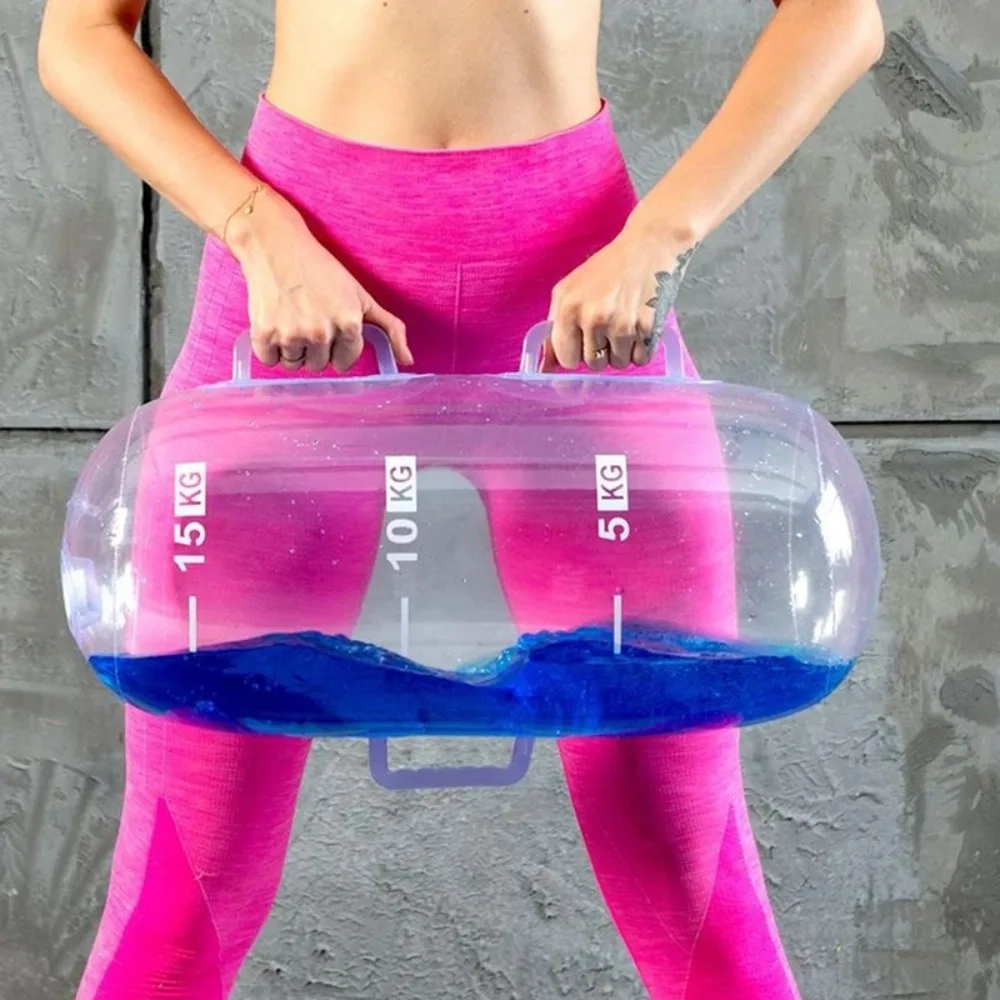 Adjustable Water-Filled Inflatable Training Dumbbell Bag - Image 6