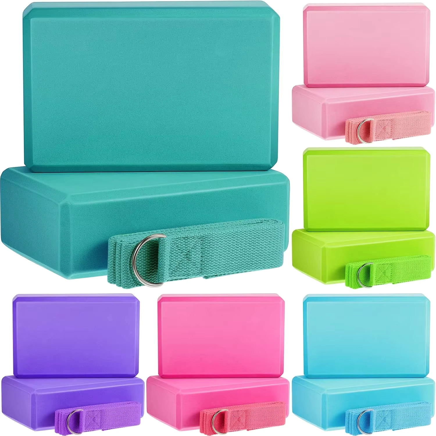 Yoga Block and Strap Set