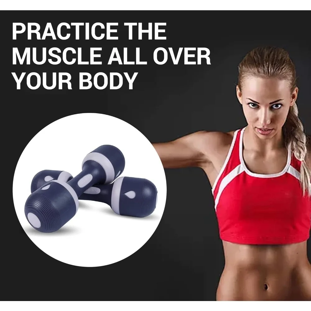 Adjustable Neoprene Dumbbell Set with Weight Bars - Image 5