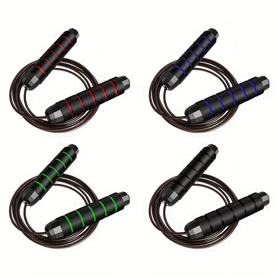 Speed Jump Rope with Foam Handles for Cardio and Endurance Training - Image 5