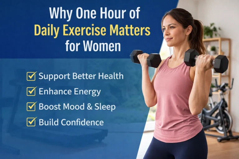 Why One Hour of Daily Exercise Matters for Women